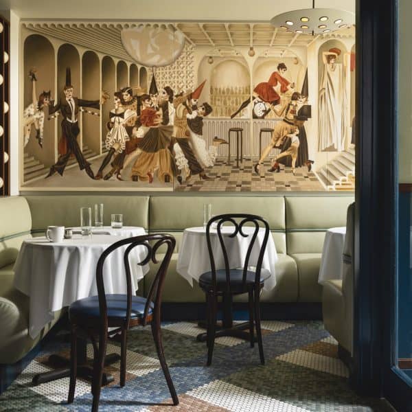 Studio Becky Carter creates "distinctly New York" interiors for Cecchi's restaurant