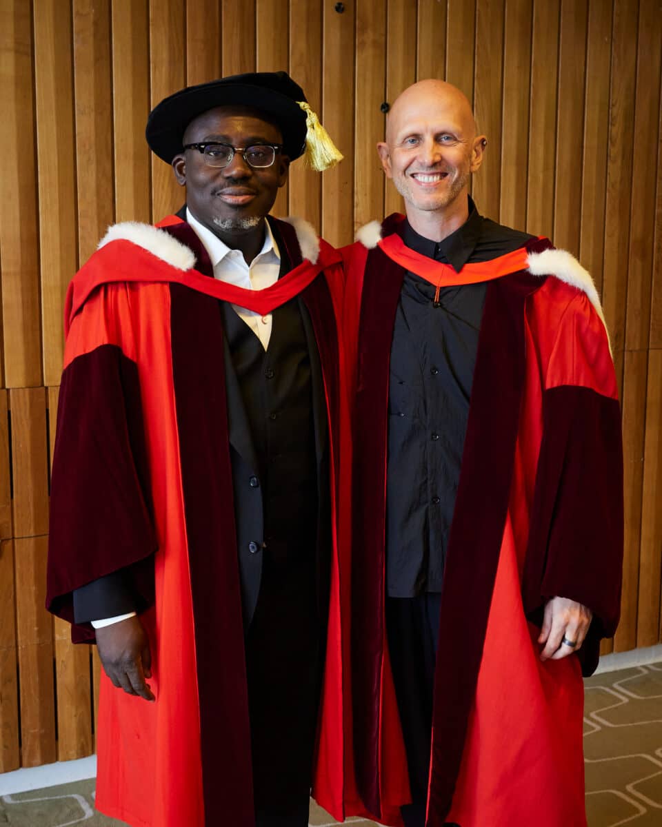 Edward Enninful and Wayne McGregor receive Honorary Doctorates from the Royal College of Art