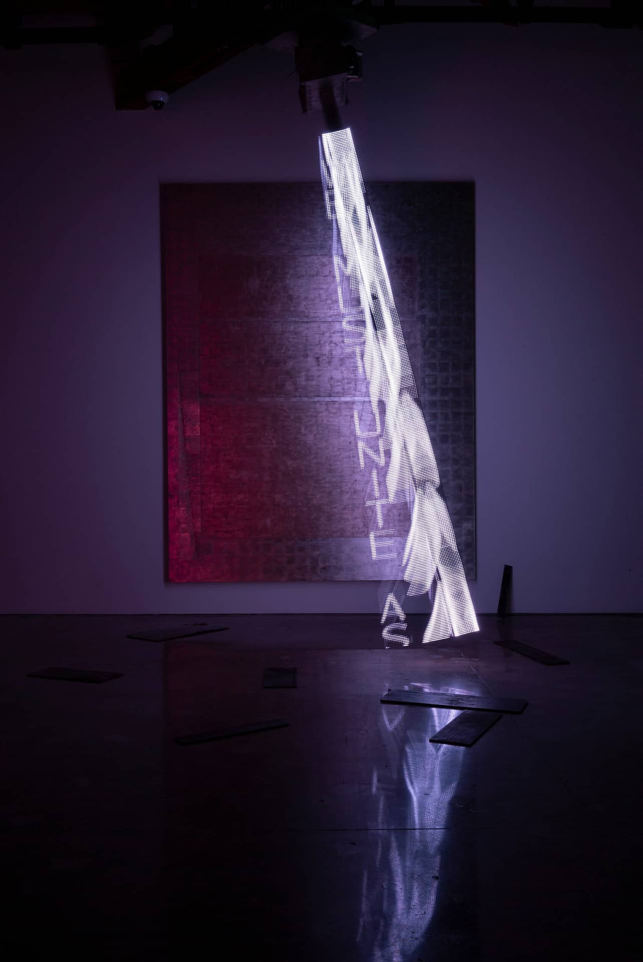 Jenny Holzer to present new and recent paintings and robotic LEDs in new exhibition.
