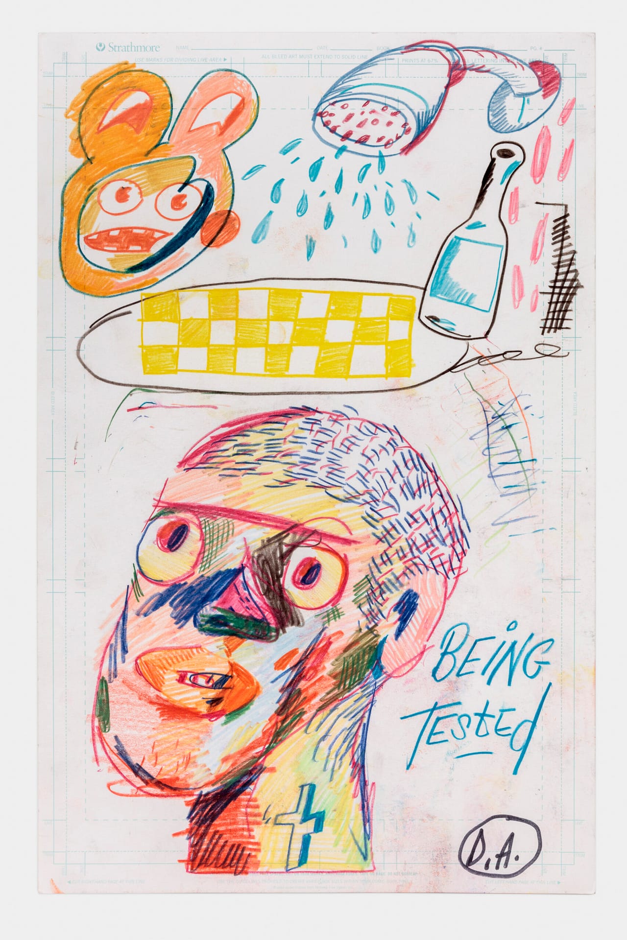Darius Airo: Casual Banter, an exhibition of drawings on paper curated by Joshua White
