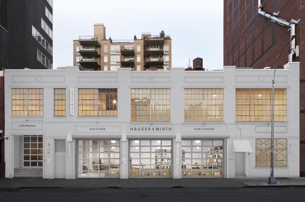 Hauser & Wirth Publishers to open US headquarters & flagship bookshop in New York.