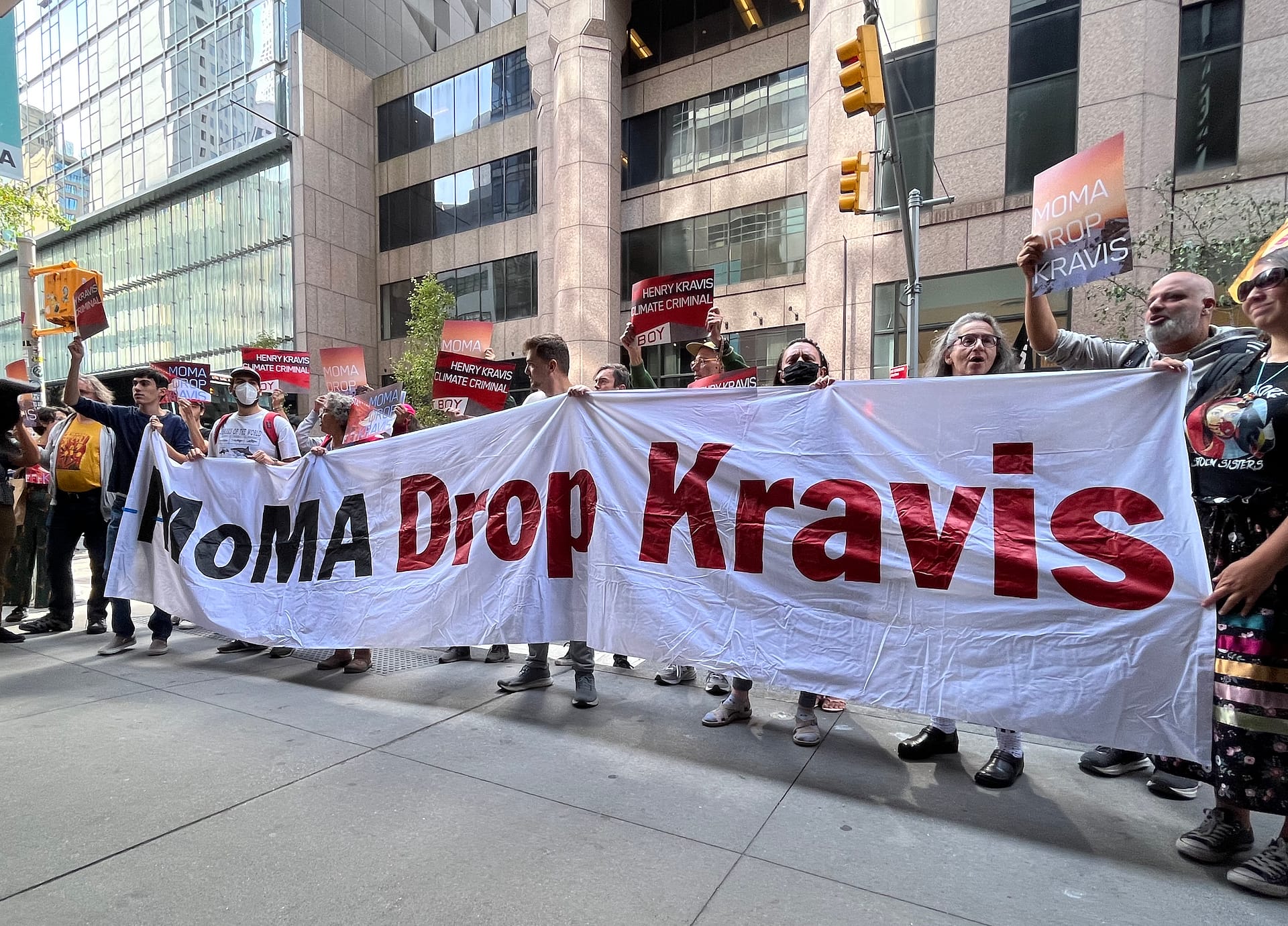 16 Climate Protesters Arrested at MoMA