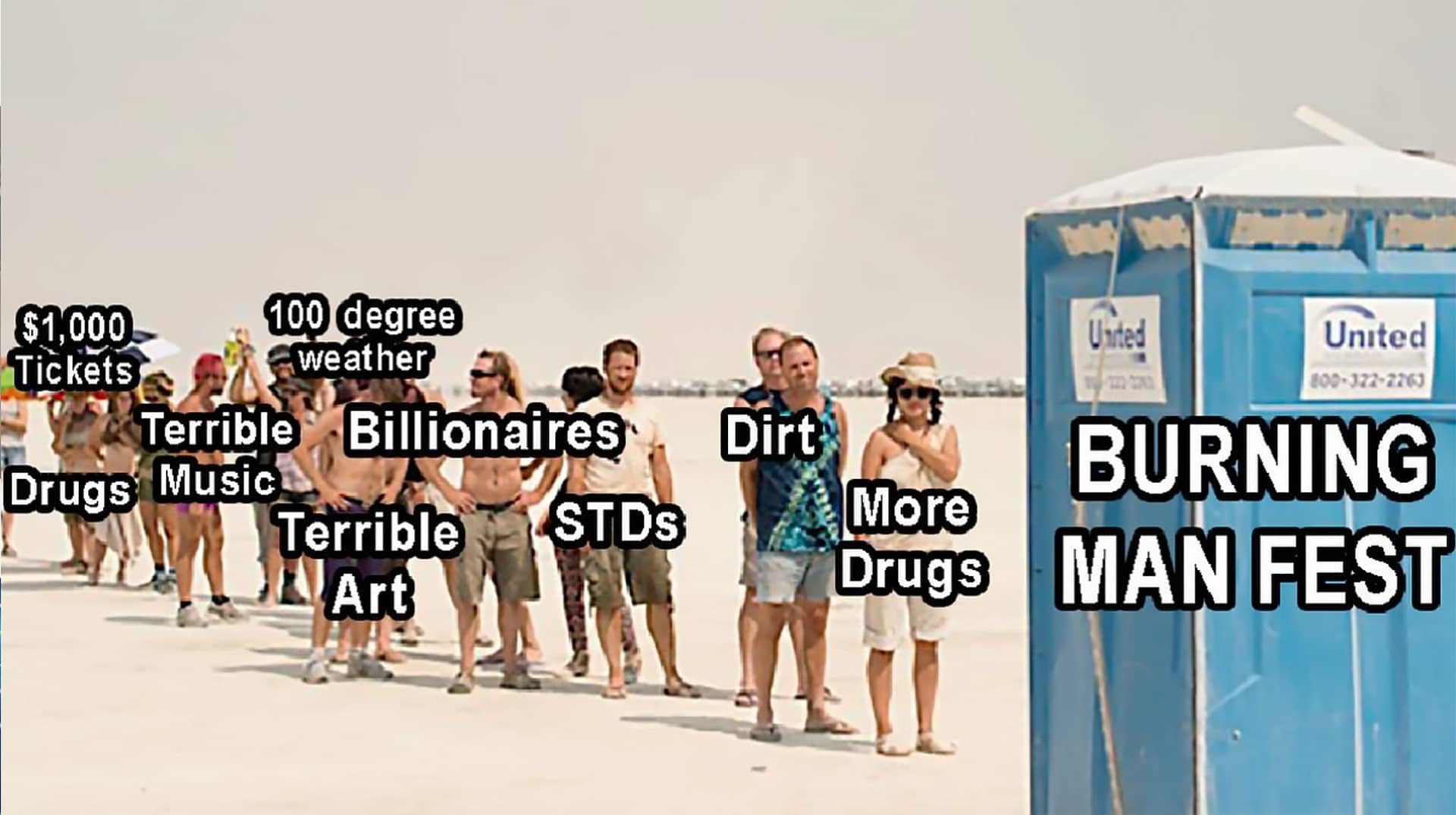 Searing Memes About Burning Man’s Muddy Fiasco