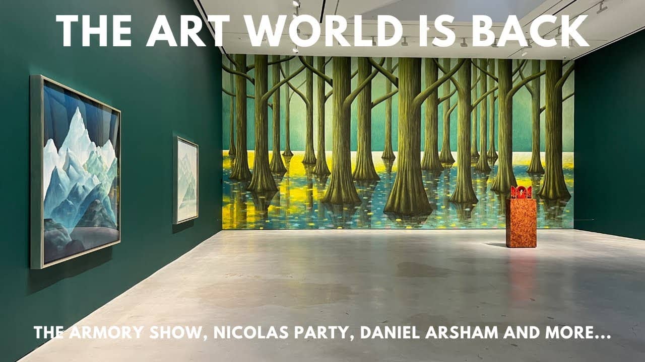 The Art World is back: The Armory Show, new exhibits from Nicolas Party, Daniel Arsham and more...