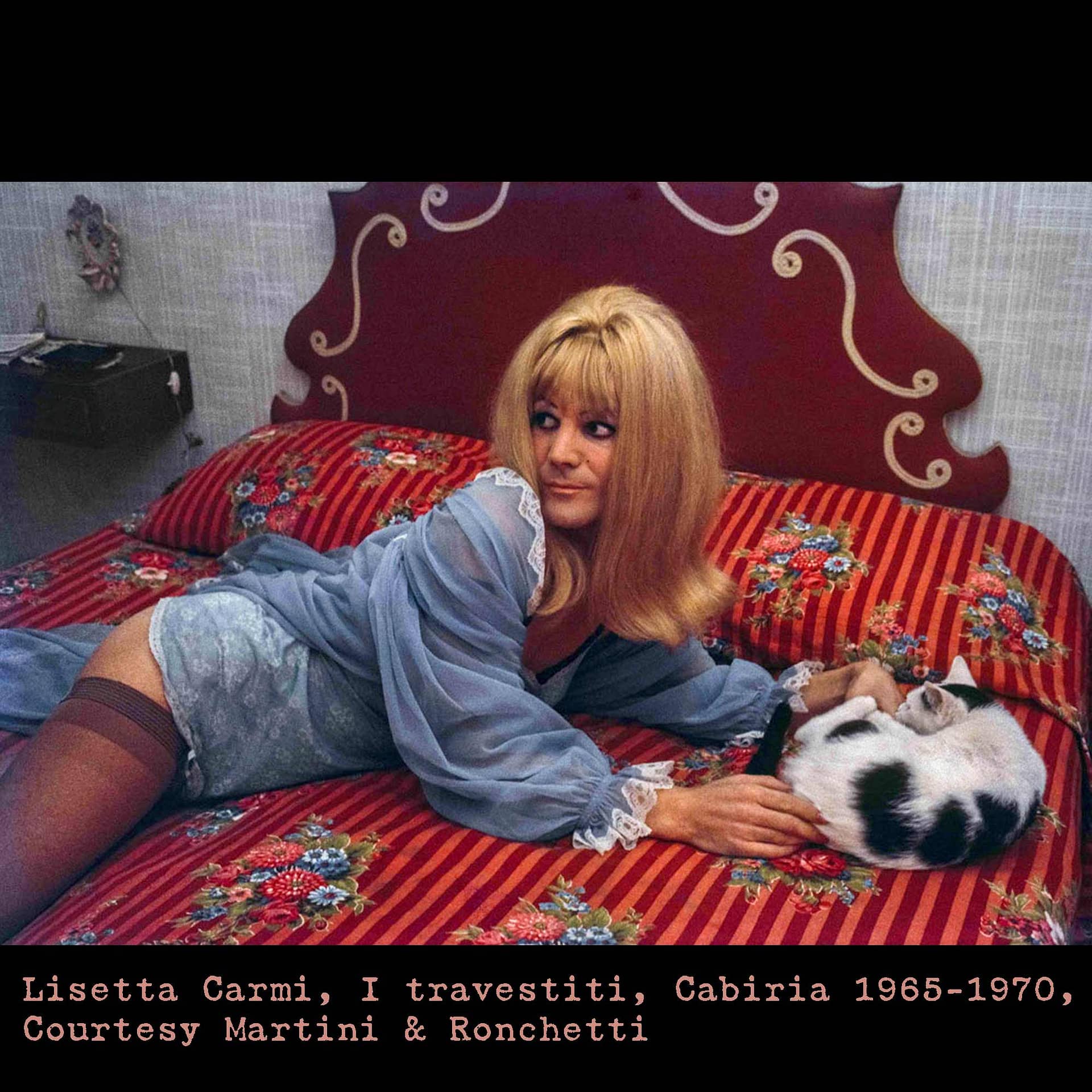 Lisetta Carmi, I travestiti, Cabiria 1965-1970, Courtesy Martini & Ronchetti