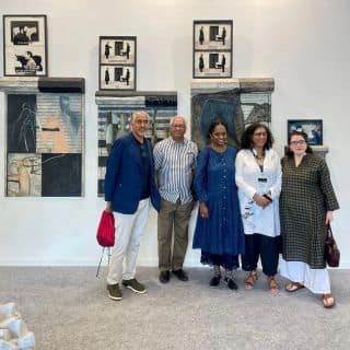 Booth B2 was filled with the smiles and hugs of all our artists. Thank you India Art Fair for bringing us under one roof again!