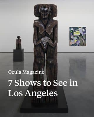 121 galleries are descending upon Santa Monica Airport for friezeofficial LA next week, and there's oodles of stellar exhibitions to catch alongside the fair. ⁠
⁠
For those in town, we've selected 7 must-see shows across the city. ⁠
⁠
Find shows #6 and #7 through the link in bio 🔗⁠
⁠
#LosAngeles #Exhibition #OculaMagazine #Sculpture #Painting #FriezeLA #HumaBhabha #MichaelWilliams #DanielArsham #FriedrichKunath #JanetWerner #HansHaacke #GeorgeCondo davidkordanskygallery lacma hauserwirth blumandpoe ⁠
ocmamuseum