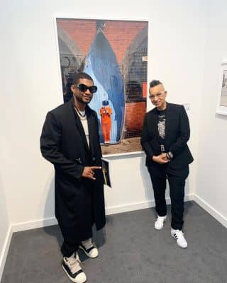 Thank you all for visiting us at #FriezeLA 🌞 Shout out to flash9, betyesaar, usher, troycarterofficial, thelmagolden, hansulrichobrist, coopercolescott, alexanderlizzy, alteroncegumby, natasha.becker, deyoungmuseum, studiomuseum, mellonfdn, creativecurvyginger, and more.
 
Pictured ↑ Lola Flash and Usher, standing in front of Flash’s “Divinity” (2020). In this self-portrait series, Lola Flash is observing vast dimensions of intersectional disadvantages, cultural conflicts, and unsettling legacies. Heavy on the artist’s mind is the horror of America’s mass incarceration and the question of breaking free. 
 
🔛Swipe for Mary Lovelace O’Neal’s “I Live In A Black Marble Palace With Black Panthers and White Doves #8 (from the Panthers in My Father’s Palace Series)” (1990). In this series, abstracted black panthers prowl and pounce throughout a canvas of deconstructed and abstracted Moorish palaces, drawing attention to the artist’s long history of activism.
 
You can find us at Booth A10 through Sunday, with works by #LisaCorinneDavis, #LolaFlash, #WadsworthJarrell, #AlexJackson, #MaryLovelaceONeal, #CarmenNeely, #BlessingNgobeni, #GordonParks, #EnricoRiley, #MingSmith, and #RaelisVasquez.
 
#jenkinsjohnsongallery friezeofficial the_adaa #usher #betyesaar #studiomuseum #deyoungmuseum #troycarter