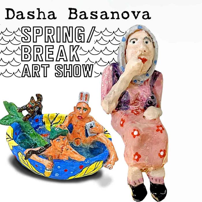 Dasha Basanova Ceramic At Spring Break Art Show Nyc