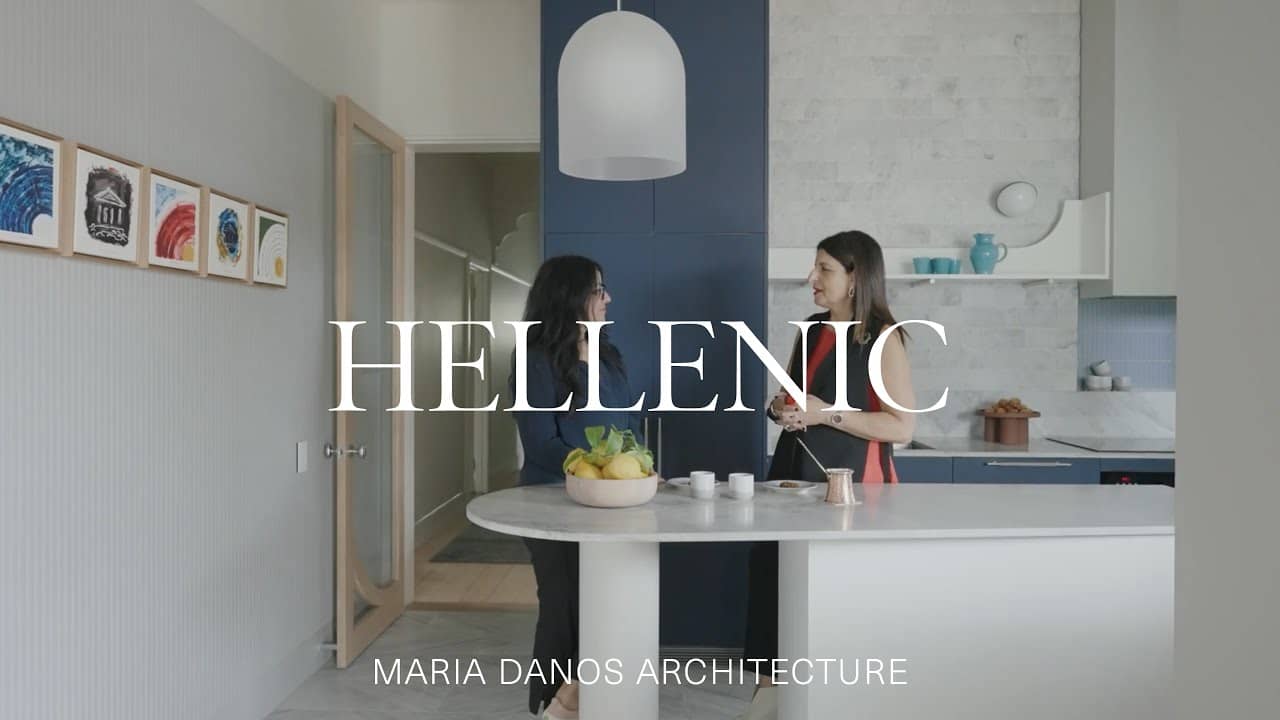 Architect Designs a Greek Inspired Dream Home in the City (House Tour)